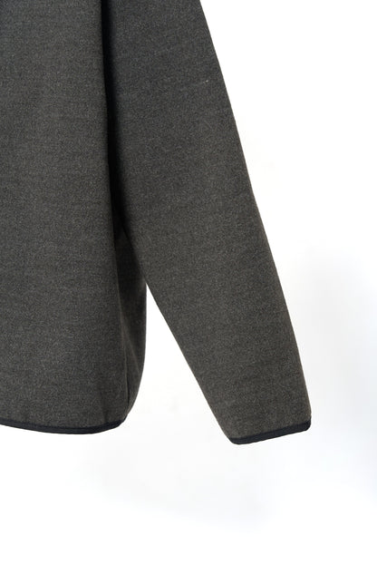 Kurzer Damenmantel im französischen Stil mit Schal – Elegantes & minimalistisches Design