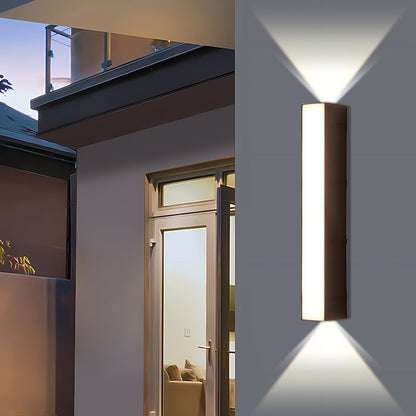 Superheldere Lange LED Buitenwandlamp – Waterdicht & Weerbestendig voor Tuin of Gevel
