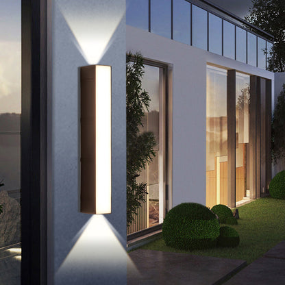 Superheldere Lange LED Buitenwandlamp – Waterdicht & Weerbestendig voor Tuin of Gevel