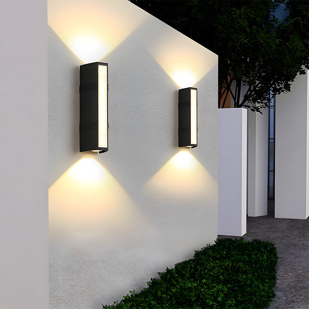 Superheldere Lange LED Buitenwandlamp – Waterdicht & Weerbestendig voor Tuin of Gevel