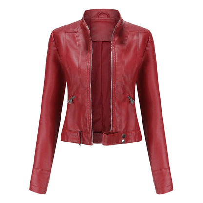 Dames Leren Jas Elegant – Echt Leder & Tijdloos Design