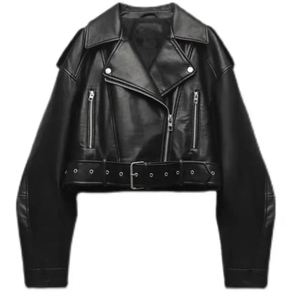 MynaMode | Korte Bikerjas voor Dames – Modern & Stijlvol