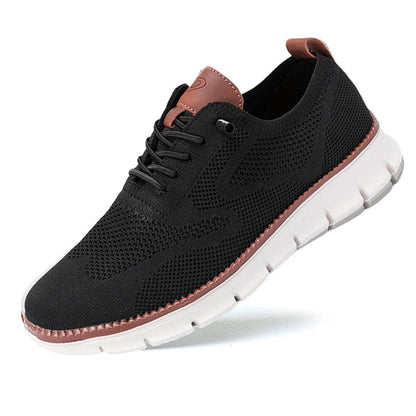 Ultrabequeme Herrenschuhe mit atmungsaktivem Design