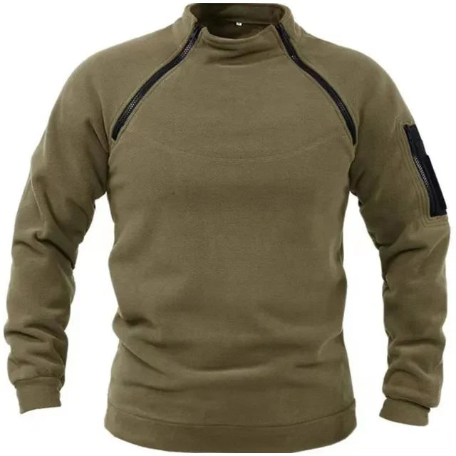 Fleece Pullover met Warme Voering – Arctic Explorer Stijl