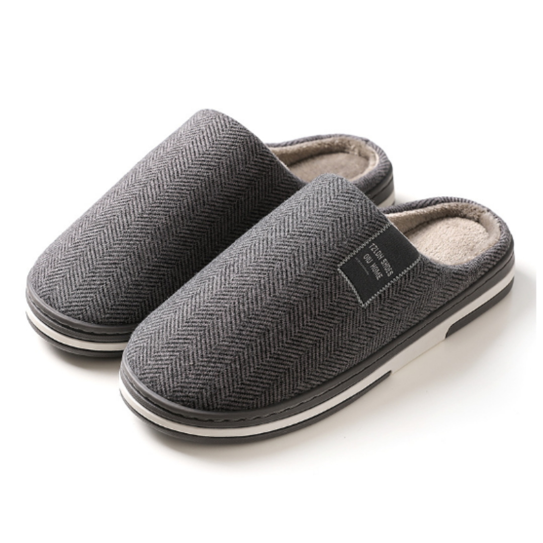 Comfortabele Heren Pantoffels – Zacht, Warm & Antislip