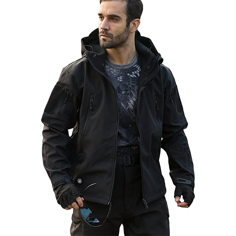 Tactische Softshell Jas voor Heren – Waterdicht & Winddicht Outdoorjack