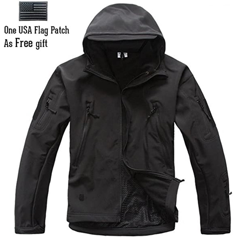 Tactische Softshell Jas voor Heren – Waterdicht & Winddicht Outdoorjack