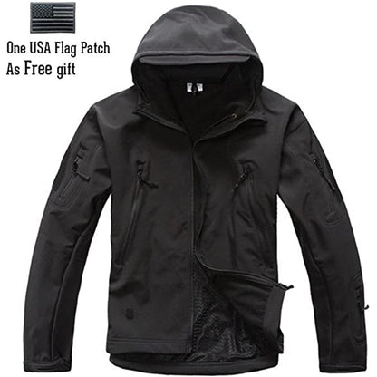 Tactische Softshell Jas voor Heren – Waterdicht & Winddicht Outdoorjack