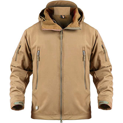 Tactische Softshell Jas voor Heren – Waterdicht & Winddicht Outdoorjack