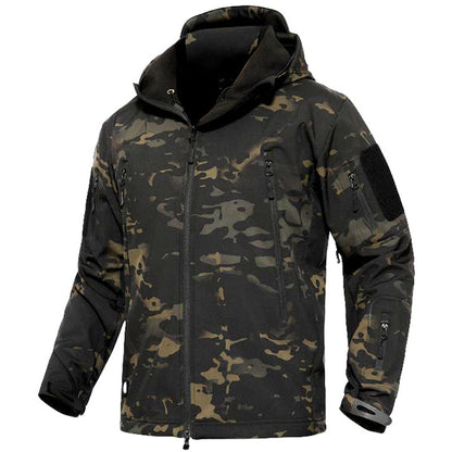 Tactische Softshell Jas voor Heren – Waterdicht & Winddicht Outdoorjack