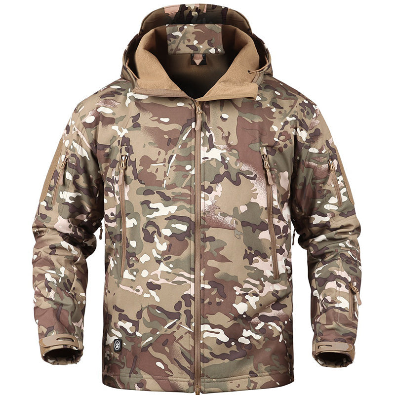 Tactische Softshell Jas voor Heren – Waterdicht & Winddicht Outdoorjack