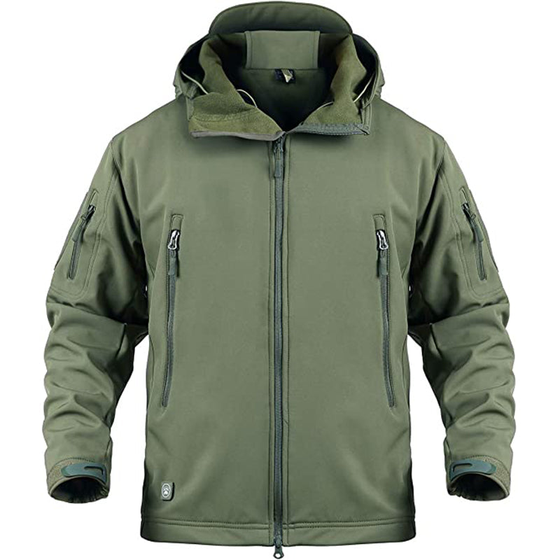 Tactische Softshell Jas voor Heren – Waterdicht & Winddicht Outdoorjack