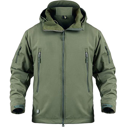 Tactische Softshell Jas voor Heren – Waterdicht & Winddicht Outdoorjack