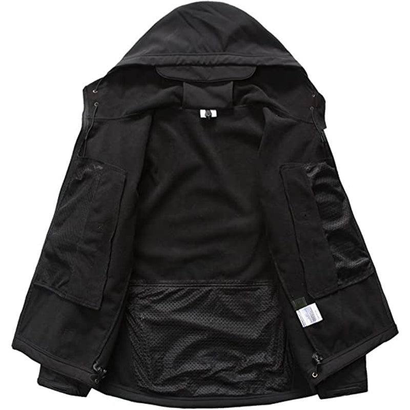 Tactische Softshell Jas voor Heren – Waterdicht & Winddicht Outdoorjack