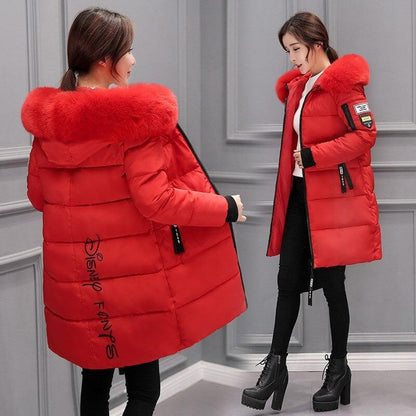 Dames Winterjas met Capuchon en Rits - Warm en Comfortabel