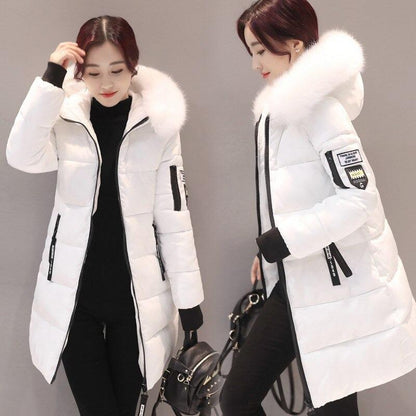 Dames Winterjas met Capuchon en Rits - Warm en Comfortabel