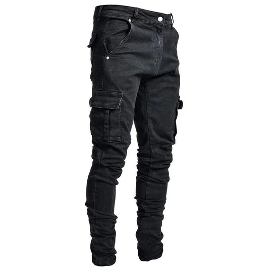 Herren Cargo-Jeans mit Taschen