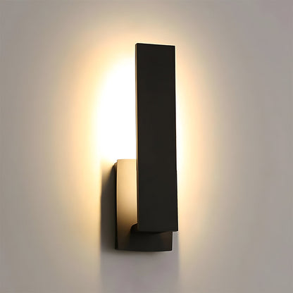 Contemporary Outdoor Stylish Square Wall Light