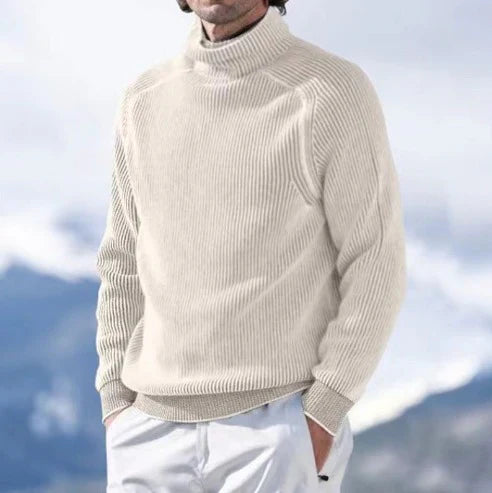 Elegante Heren Kasjmier Coltrui – Zacht & Stijlvol