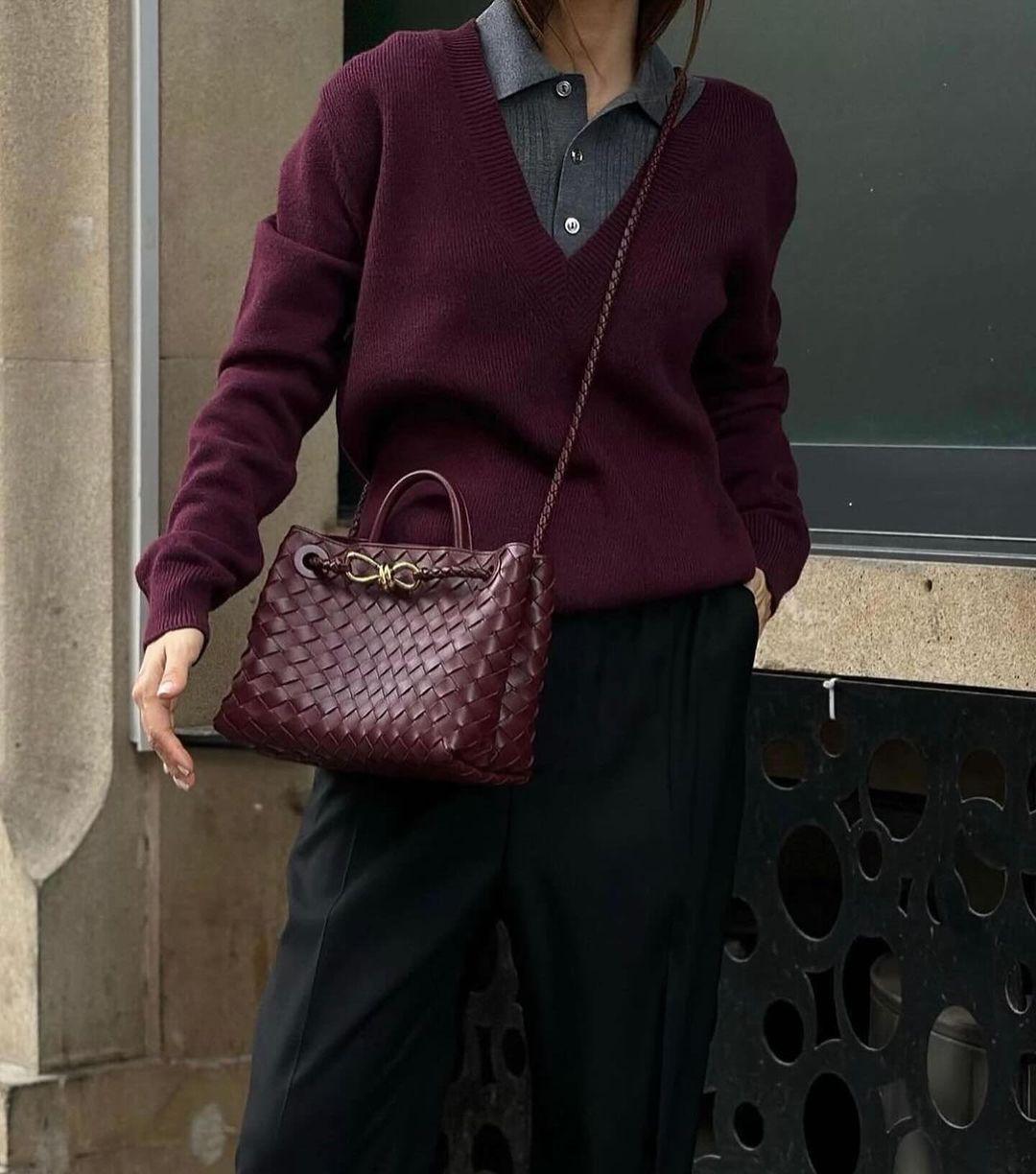 Geweven Vegan Leren Tote – Tijdloze Stijl en Duurzaam Design