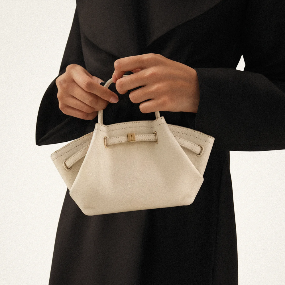 Mini Tote Tasche aus veganem Wildleder – Elegant, kompakt & tierfreundlich