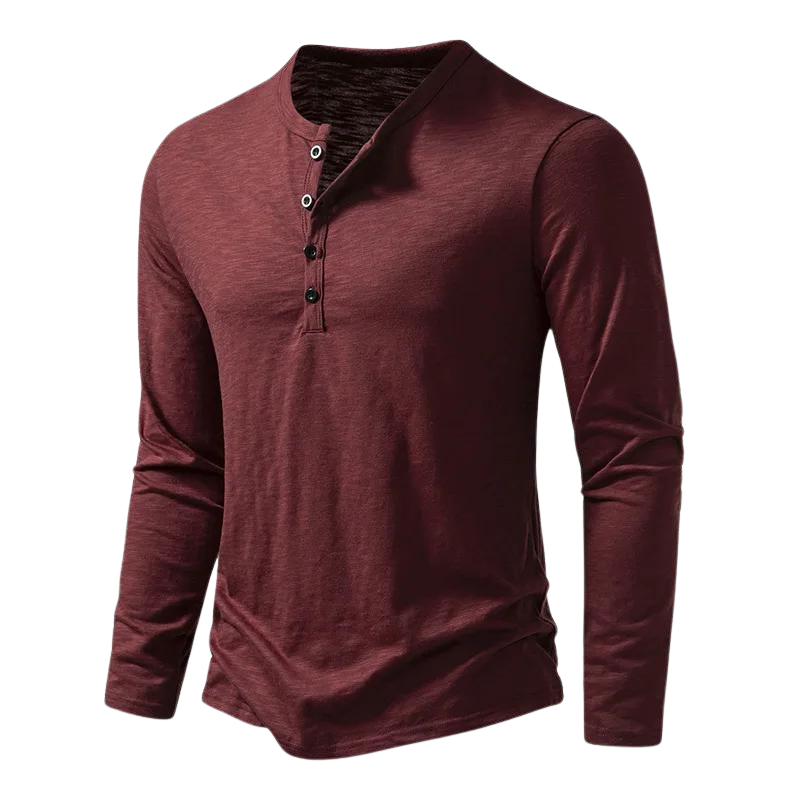 Heren Longsleeve Shirt – Veelzijdig & Comfortabel voor Elke Dag