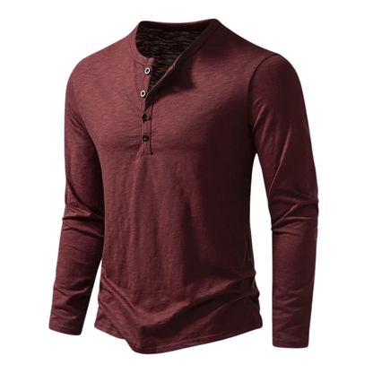 Heren Longsleeve Shirt – Veelzijdig & Comfortabel voor Elke Dag