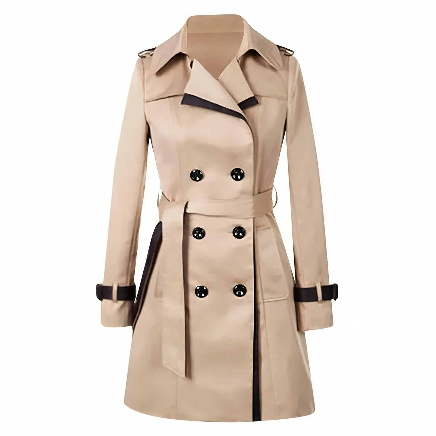 Stijlvolle Dames Trenchcoat – Tijdloos Ontwerp voor de Herfst