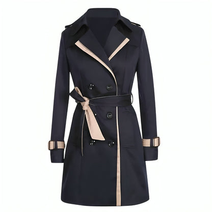 Stijlvolle Dames Trenchcoat – Tijdloos Ontwerp voor de Herfst