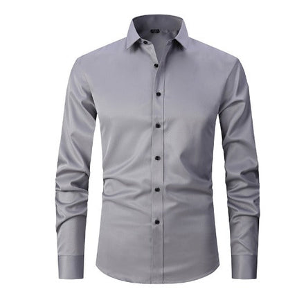 Heren Stretch Overhemd – Strijkvrij & Ultiem Comfort