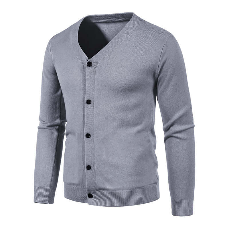 Herren Chunky Freizeitweste mit V-Ausschnitt | Warme Westen für Herbst und Winter