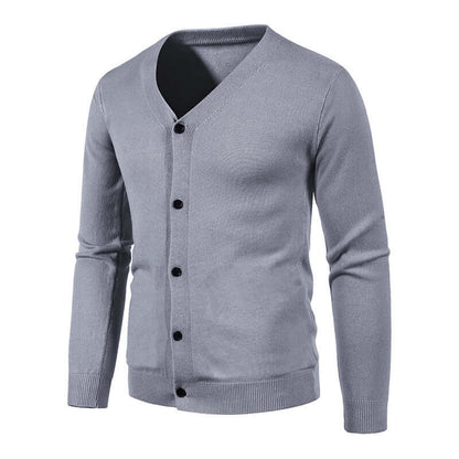 Herren Chunky Freizeitweste mit V-Ausschnitt | Warme Westen für Herbst und Winter