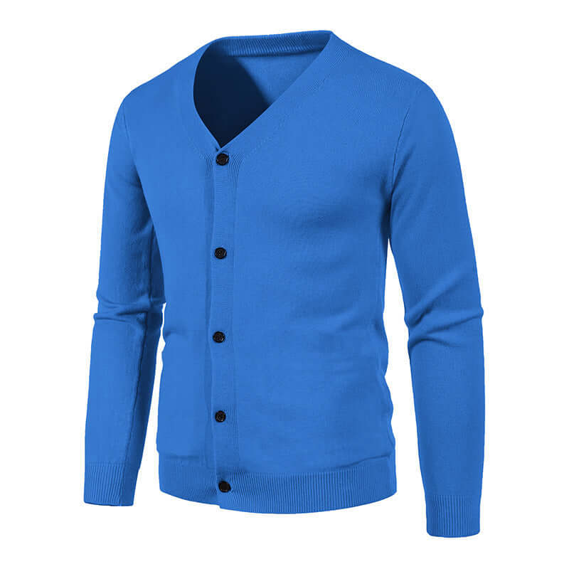 Herren Chunky Freizeitweste mit V-Ausschnitt | Warme Westen für Herbst und Winter