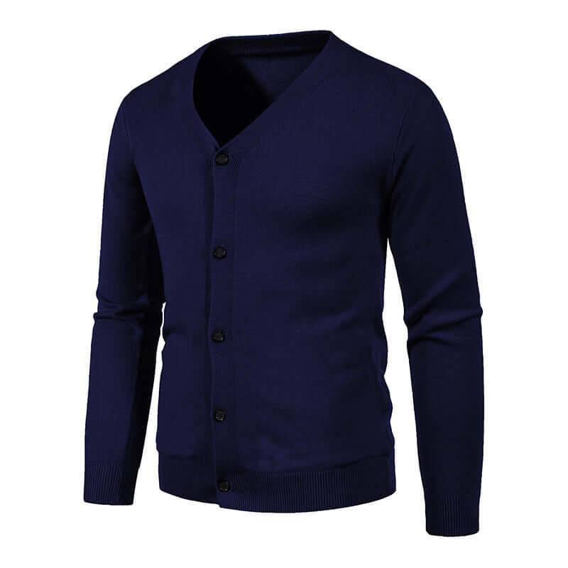 Herren Chunky Freizeitweste mit V-Ausschnitt | Warme Westen für Herbst und Winter