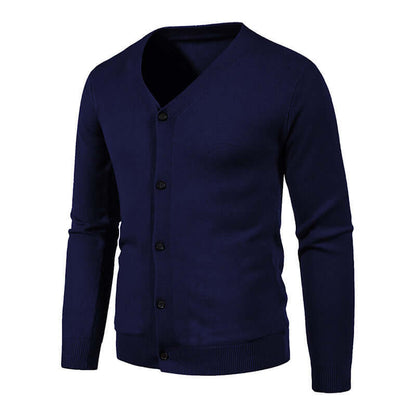 Herren Chunky Freizeitweste mit V-Ausschnitt | Warme Westen für Herbst und Winter