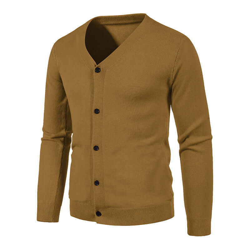 Herren Chunky Freizeitweste mit V-Ausschnitt | Warme Westen für Herbst und Winter