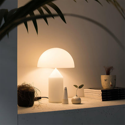 Atollo Glazen Tafellamp - Iconisch Geometrisch Ontwerp