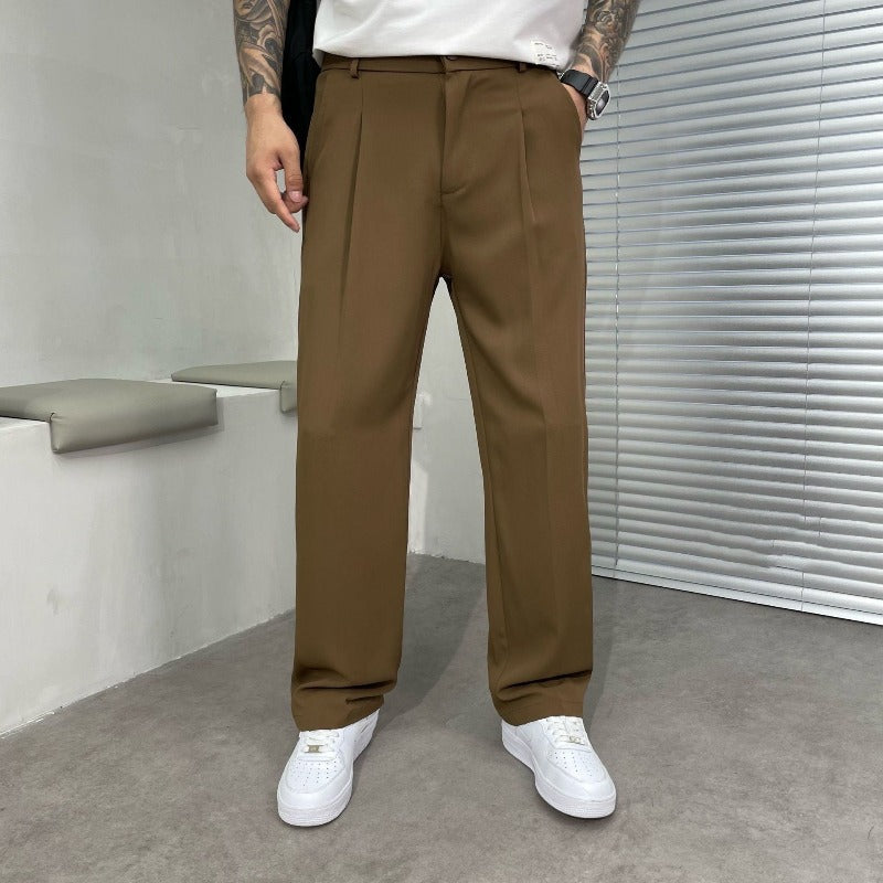 Casual & Elegante Heren Broek – Comfortabele Vrijetijdslook