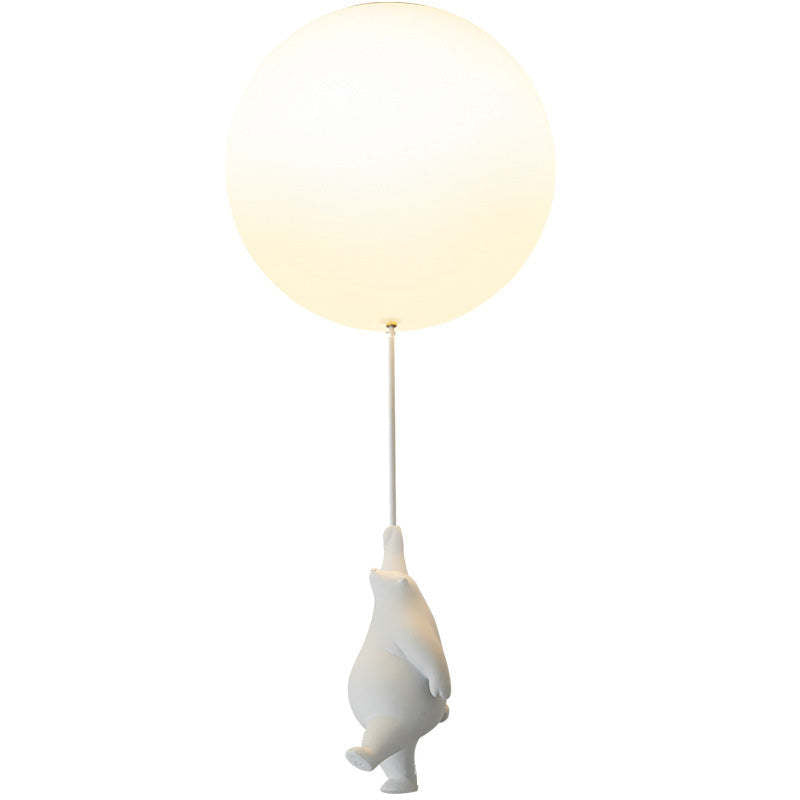 SkyDream – Kinderkamer Hanglamp met Beer & Ballon | LED Plafondlamp met Magisch Design