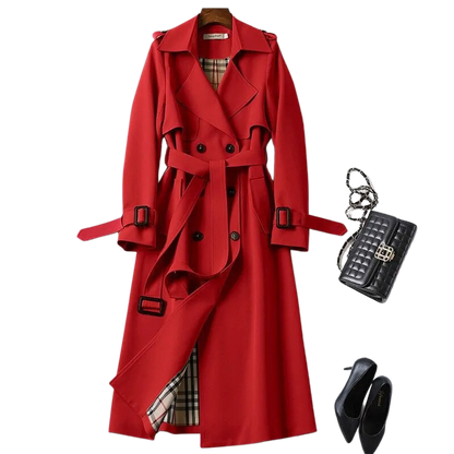 Elegante Trenchcoat voor Dames – Tijdloos, Lichtgewicht en Stijlvol