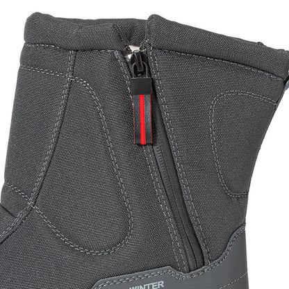 Dames Winter Laarzen met Zijrits - Waterdichte, Antislip, Duurzame Sneeuwlaarzen met Warme Voering