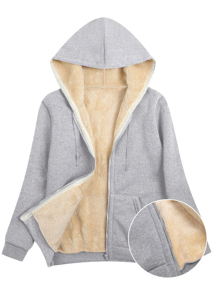 Comfortabele dames zip-up jas – Ideaal voor dagelijks gebruik