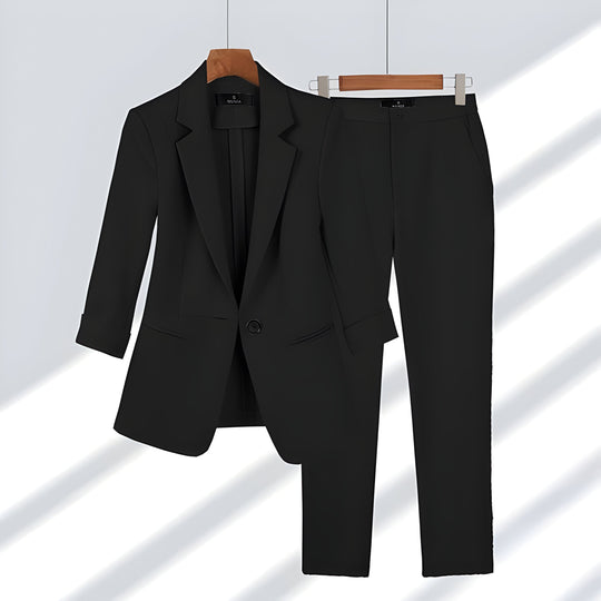 Damen Blazer und Hose Set – Eleganter & Taillierter Anzug für Jeden Anlass