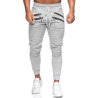Bequeme Jogginghose für Herren mit Reißverschlusstaschen
