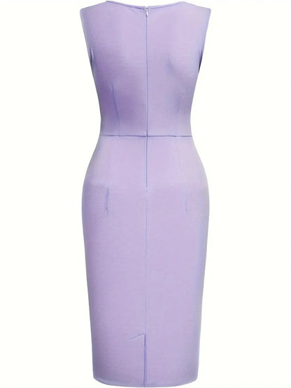 Dames Bodycon Jurk Zonder Mouwen – Elegant & Tijdloos voor Elk Seizoen