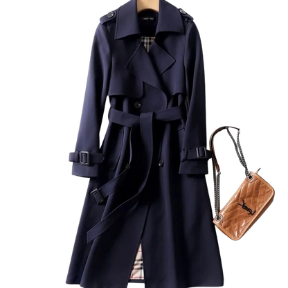 Elegante Trenchcoat voor Dames – Tijdloos, Lichtgewicht en Stijlvol