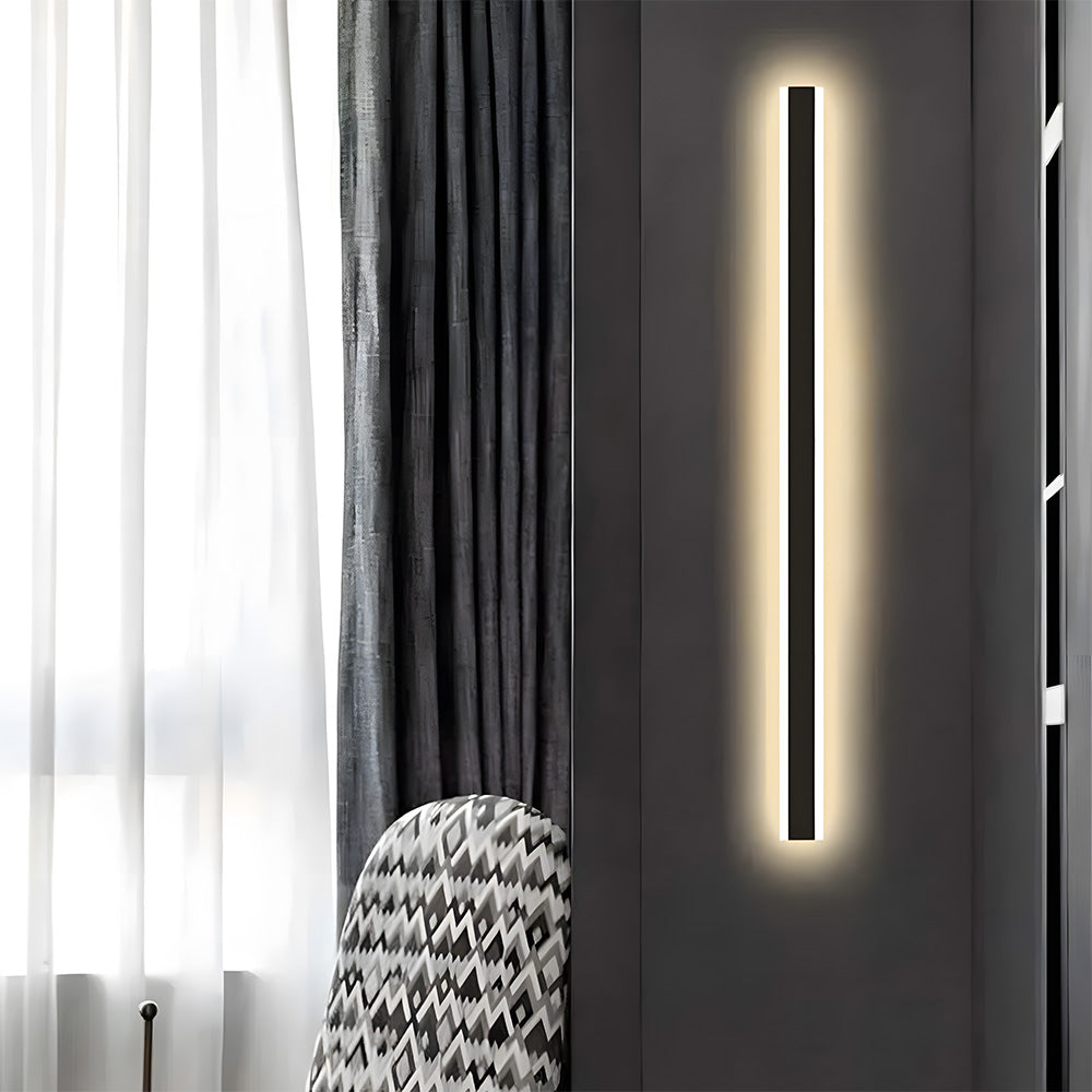 Minimalistische Buitenwandlamp – Zwarte LED Wandverlichting IP65 Waterdicht voor Moderne Gevels & Tuinen