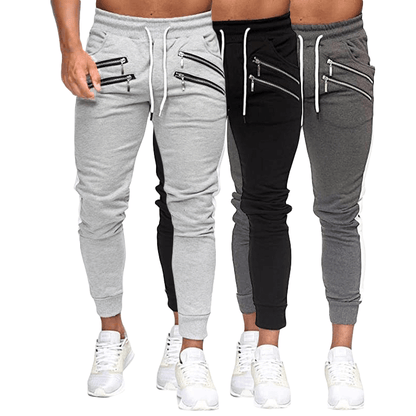 Bequeme Jogginghose für Herren mit Reißverschlusstaschen