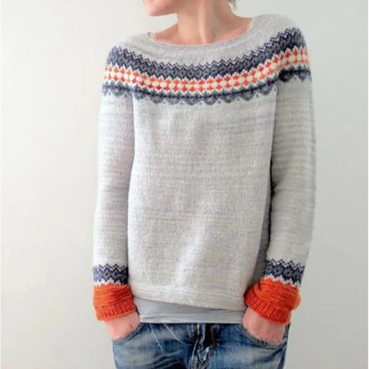 Elegante Kasjmier Damestrui – Zachte Pullover voor Herfst/Winter