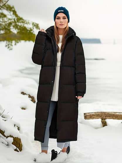 Lange Winterparka voor Dames – Warm & Stijlvol voor de Winter
